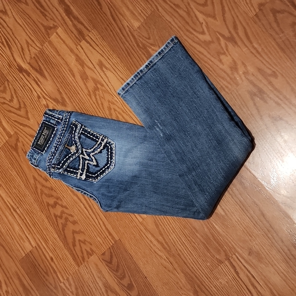 Miss Me Blue Boot Cut Jeans